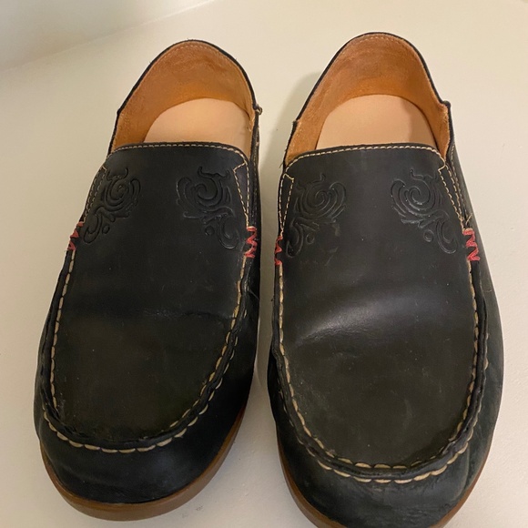 Olukai Women’s Nohea Nubuck Slip On Loafers Size 8.5 - Picture 1 of 2